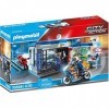 PLAYMOBIL 70568 Police Poste de police et cambrioleur- City Action- Les policiers- police poste de police