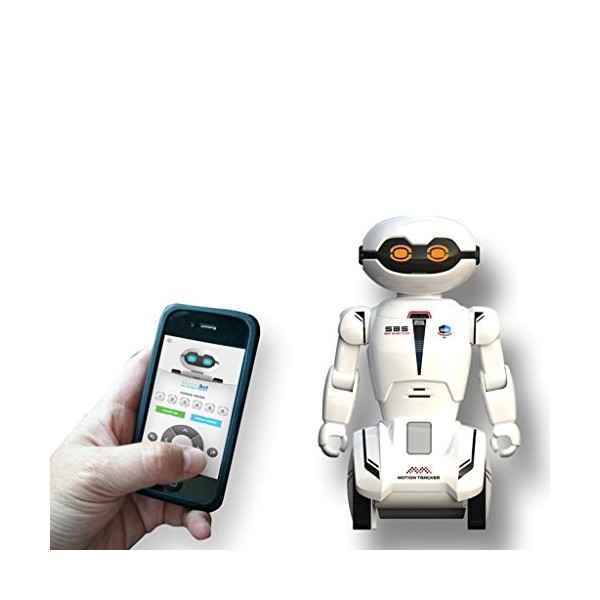 Ycoo by Silverlit - Macrobot - Robot radiocommandé sur Balancier 20 cm - Enregistre aussi les Parcours - Jouet Avec Enregistr