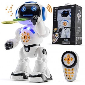 Xtrem Bots - Robbie, Jouet Robot Enfant Télécommandé Programmable, Jouets  Garçons Interactif Intelligent, Jouet Garcon 5 Ans Ou Plus, Jeu Educatif :  : Jeux et Jouets