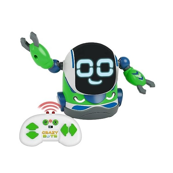 Xtrem Bots - Rock | Robot Enfant 5 Ans Et Plus | Robot Programmable 10 Actions | Robot Telecommande | Robot Jouet | Jouet Enf