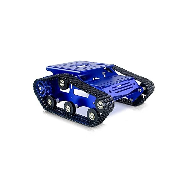 XiaoR GEEK Smart Robot Car Tank Chassis Kit avec moteurs 2WD pour Arduino/Raspberry Pi/Jetson Nano DIY Voiture robot télécomm