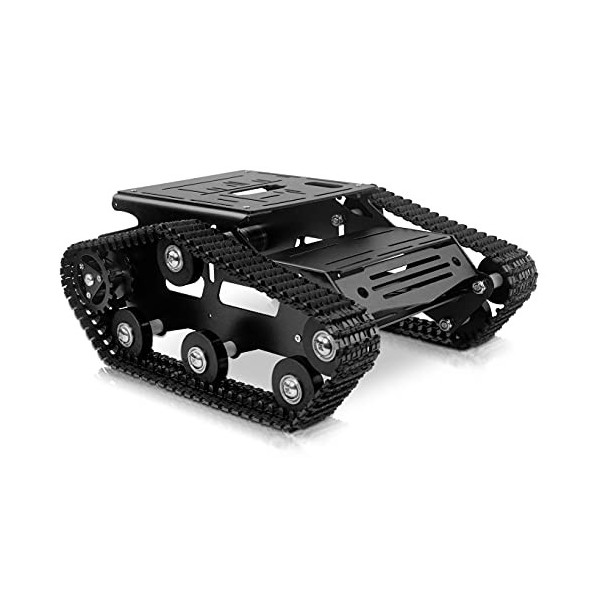 XiaoR GEEK Smart Robot Car Tank Chassis Kit avec moteurs 2WD pour Arduino/Raspberry Pi/Jetson Nano DIY Voiture robot télécomm