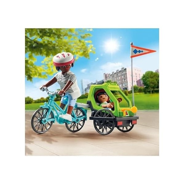 Playmobil 70601 Cyclistes Maman et Enfant- City Life- La Maison Moderne- Special Plus Petit Prix