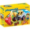 Playmobil 1.2.3 70125 Pelleteuse 1.2.3 1.2.3-18-36 Mois Ses Premiers