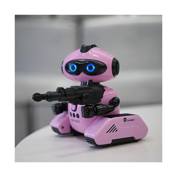 OBEST RC Robot Jouet pour Enfants 4 5 6 7 Ans, Robots Intelligents Radiocommandé, Robot dapprentissage et déducation, Robot