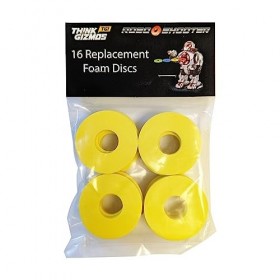 Think Gizmos Disques en Mousse pour Robot Télécommandé RoboShooter - Disques en Mousse de Rechange Uniquement Lot de 16 - C