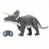 SainSmart Jr. Télécommande Dinosaure Enfant, Électrique RC Animaux 36 CM Long Jeux Robot Marche et Rugissant Jouets pour Garç