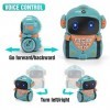 KaeKid Robot jouets pour enfants, robot intelligent interactif avec commande vocale, reconnaissance vocale, chant, danse, rép