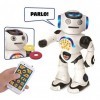 Lexibook Powerman Robot interactif pour Apprendre et Jouer pour Enfants-Danse-Lecture de Musique, Quiz éducatif, raconte des 