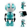 Robot Jouet avec lumières et Sons Amusants,Robot Enfant avec Bras, tête et Jambes rotatifs Rechargeable Robot avec Fonction d