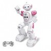 WEECOC RC Robot Jouets Geste Détection Robot Intelligent Jouet pour Filles Peut Chanter Danse Parler Cadeau danniversaire De