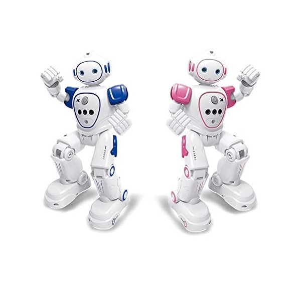 WEECOC RC Robot Jouets Geste Détection Robot Intelligent Jouet pour Filles Peut Chanter Danse Parler Cadeau danniversaire De