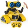 Highttoy Robot Enfant, Robot Télécommandé avec Contrôle Gestuel, Yeux LED, Musique, Robot Jouet Enfant 3 4 5 6 7 8 Ans Cadeau