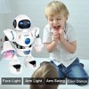 YATOSEEN Cadeau de Jouet de Tobot de Danse pour Les Enfants, Lumières Disco Colorées Boule et Musicale, Robot Marchant, Dansa