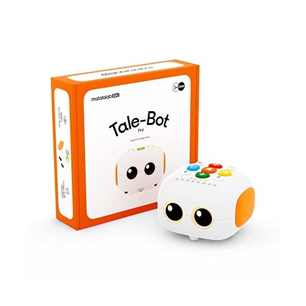 Matatalab Tale-Bot Pro Robot Programmable pour Enfants 3 à 5 Ans et Activity Set for Tale-Bot Pro Programmable Robot Kit,Jo