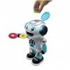 Lexibook - Powerman Advance - Robot télécommandé - Jouet interactif et éducatif pour les enfants, promenade, danse, joue de l