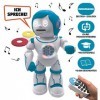 Lexibook, Tiere Powerman Kid-Robot Allemand/Anglais pédagogique et bilingue-Aller Parlant Danse Jouet Chant-STEM Raconter Pro