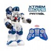 Xtrem Bots Patrol Robot Jouet Police | Robot Enfants De 5 6 7 8 Ans | Robot Intelligent | Jouets Enfants 5 Ans Ou Plus | Robo