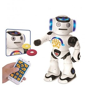 Lexibook Powerman, Robot éducatif interactif pour Jouer et Apprendre en hollandais, Jouet pour garçons et Filles, Danse, Joue