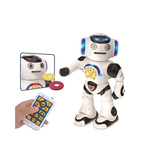 Lexibook Powerman, Robot éducatif interactif pour Jouer et Apprendre en hollandais, Jouet pour garçons et Filles, Danse, Joue