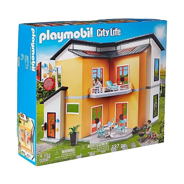 PLAYMOBIL 9266 Maison moderne- City Life- La maison moderne- La maison moderne maison