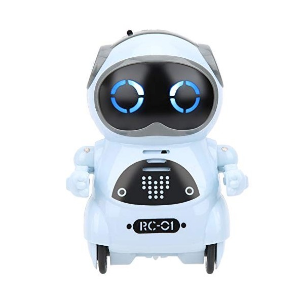 Poche RC Robot 939A Robot Jouet Parlant Dialogue interactif Reconnaissance vocale Enregistrement Chant Danse Mini RC Robot Jo