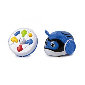 Clementoni- Racing Bug-Scarabée-Robot télécommandé pour Enfants-Jeu éducatif et Scientifique, 4 Ans et Plus, 17449, Multicolo