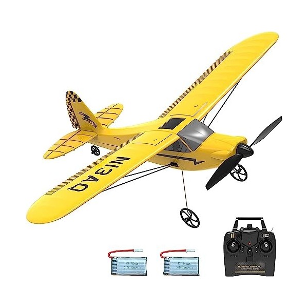 VOLANTEXRC RC Jouet davion télécommandé avec télécommande RTF 4 canaux 2,4 GHz RTF Avion radiocommandé pour Adultes et Enfan