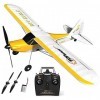 Top Race Avion RC Avion télécommandé à 4 canaux prêt à Voler Avions RC pour Adultes et Enfants, vol acrobatique à lenvers, F