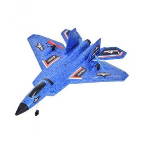 Flying Speedy Avion de Chasse radiocommandé Jouet pour Enfant Avion à Piloter Lumineux