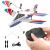 Ushining Avion Télécommandé, 2,4 GHz Avion RC Rechargeable avec Gyroscope Intégré, Matériau Léger et Durable, Facile à Pilote