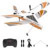 Ushining Avion Télécommandé, 2,4 GHz Avion RC Rechargeable avec Gyroscope Intégré, Matériau Léger et Durable, Facile à Pilote