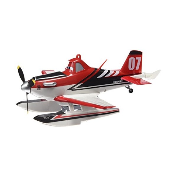 Majorette - 213089672 - Planes - Avion Radio Commandé - Ceiling Plane Dusty - Piles Incluses - 22 cm