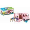 Playmobil 71237 Van avec Cheval- Country - Le Club déquitation - Chevaux Animaux & Nature