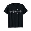 Avion pilote Heartbeat Avion RC EKG amour volant T-Shirt