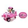 Jada - Avion Minnie Roadster avec contrôle Infrarouge, 19 cm, avec télécommande, Convient à partir de 3 Ans 253074003 