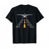 Avion RC Pilot Aéroport piste Phonetic Alphabet petit avion T-Shirt