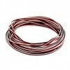 OliYin 50 Feet 26AWG Servo Cable 3p Line for Futaba JR RC Servo Hobby Model Aircraft Model Wiring 30 corex0.08mm