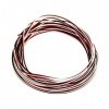 OliYin 50 Feet 26AWG Servo Cable 3p Line for Futaba JR RC Servo Hobby Model Aircraft Model Wiring 30 corex0.08mm