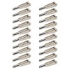 eMagTech 20x Mini Snap Links M2 Clip de Filetage Clips de Chape en Métal Autobloquants Aile de Fixation pour Modèles davions