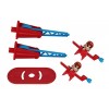 Double plan pour Looping Louie Bras de jeu avec 2 avions Tuning Edition 2020 plaque adaptateur + 2 avions, rouge 