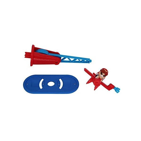 Double plan pour Looping Louie Bras de jeu avec 2 avions Tuning Edition 2020 plaque adaptateur + 2 avions, rouge 