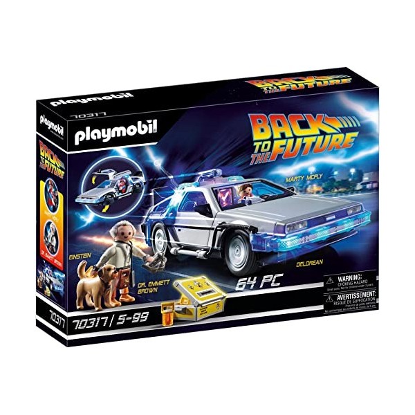 Playmobil 70317 - Retour vers Le Futur - Delorean - Nouveaute 2020