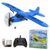 yusvwkj Avion RC facile à piloter en polypropylène expansé avec chargement USB, 2,4 GHz à distance - Convient pour débutants,