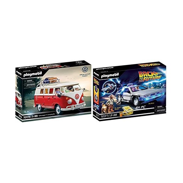 Playmobil 70317 - Retour vers Le Futur - Delorean - Nouveaute 2020