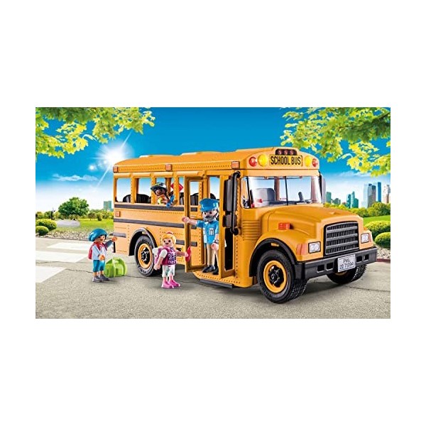 Playmobil 71094 Bus Scolaire- City Life - Lécole - véhicule Enfants