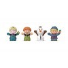 Fisher-Price Little People, 4 figurines Disney La Reine des Neiges, jouet pour enfant, 18 mois et plus, GMJ13