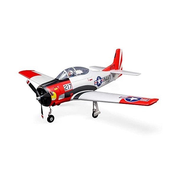 E-flite T-28 Trojan 1.2m with Smart BNF Basic EFL18350 Airplane