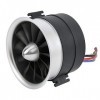 Ventilateur à Conduit RC, RC 90mm S‑EDF Ventilateur à Conduit électrique Semi-métallique 12 Pales avec Moteur pour Avion RCOt