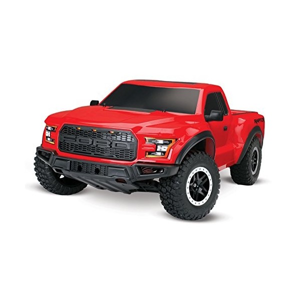 Traxxas Ford Raptor F-150 - 4X2 - 1/10 Brushed TQ 2.4GHZ - ID - 58094-1 Rouge 